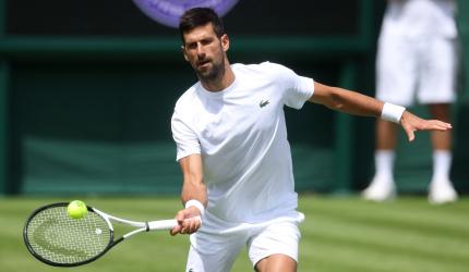 US ban fuels Djokovic's Wimbledon motivation