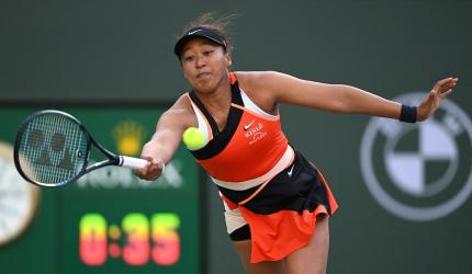 Indian Wells: Osaka blows Stephens away on windy day