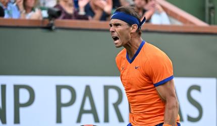 Nadal overcomes Kyrgios in Indian Wells thriller