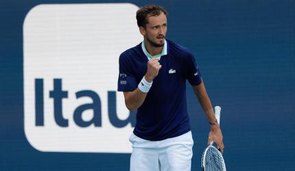 Tennis: Medvedev one win from world number one spot