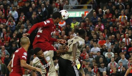 PICS: Liverpool down Ajax; Bayern sink Barcelona