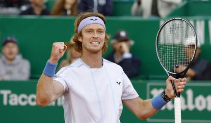 Rublev sets up Monte Carlo Masters final with Rune