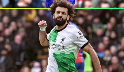 EPL PIX: Salah achieves milestone as Liverpool go top