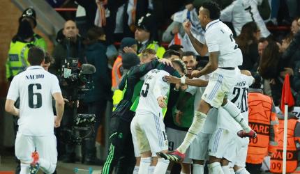 Champions League: Real thrash Liverpool in thriller