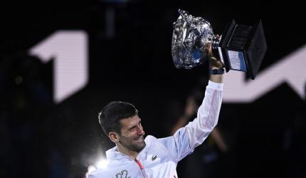 Djokovic hails 'biggest victory' after Aus Perfect 10