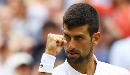 Wimbledon PIX! Djoko, Medvedev into quarters