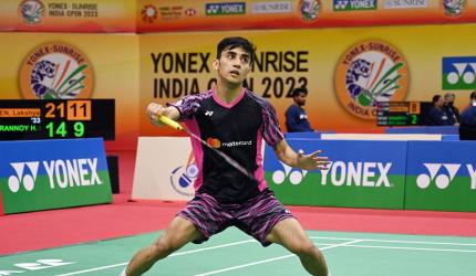 Asian Games Badminton: Indian men enter semis