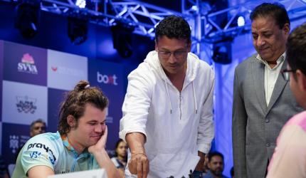 GCL: A day of upsets as Carlsen suffers shock defeat