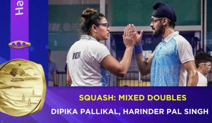 Asiad: Dipika-Harinder win gold; Ghosal bags silver