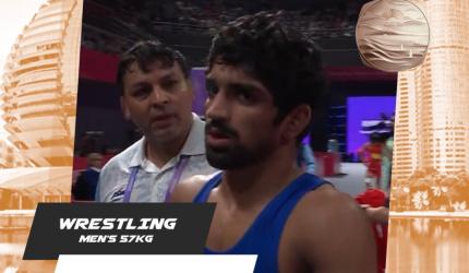 Asian Games: Aman wins bronze: Bajrang disappoints