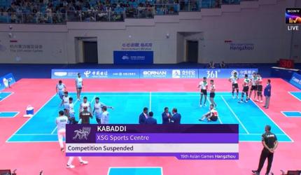 Asiad: Why was India vs Iran kabaddi final suspended?