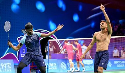 Golden Boys! Satwik-Chirag bag Asiad badminton gold!