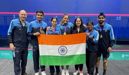 Asian Games: Indian squash teams continue winning run