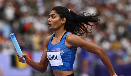 Olympics: Disappointing finish for Indian relay team