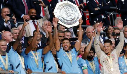 City down United on penalties to win Community Shield