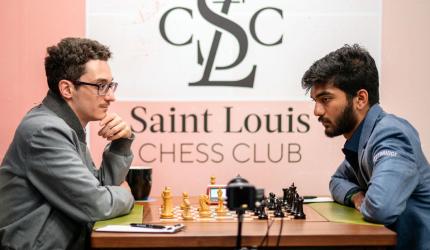 Grand Chess Tour: Gukesh holds Caruana