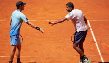 Bopanna-Ebden duo storm into French Open semis