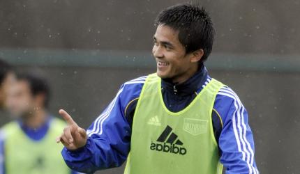 Chhetri's childhood coach turns the clock back