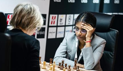 Vaishali extends lead in Norway, Praggnanandhaa loses