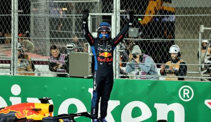 Verstappen vrooms to fourth title in Vegas