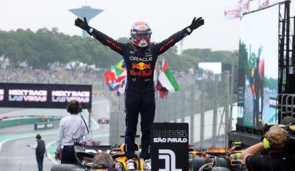 F1: Verstappen pulls off stunning win in Brazilian GP