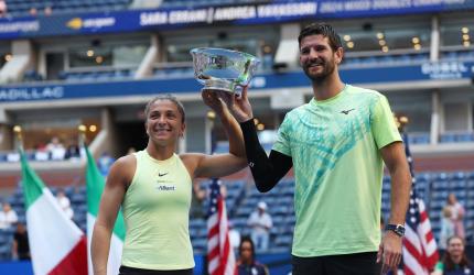 PIX: Errani-Vavassori win US Open mixed doubles crown