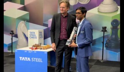 Praggnanandhaa STUNS Gukesh to win Tata Steel Chess