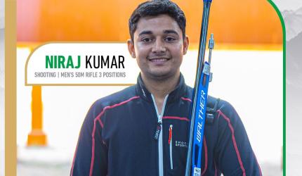 Shooting: Niraj stuns Olympic medallists to win gold