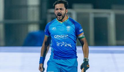 Hockey: Harmanpreet's double powers India to victory