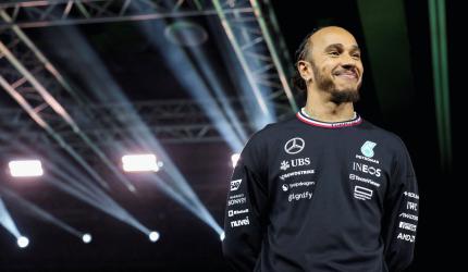 F1: Hamilton embraces 'new job', fans go wild