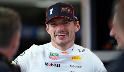 Verstappen puts Red Bull on pole at Silverstone