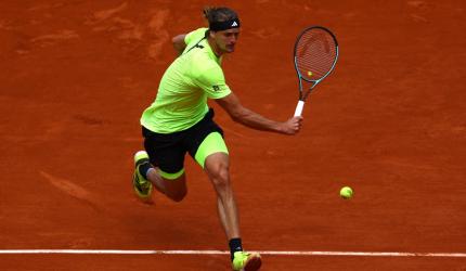 Zverev awaits Djokovic or Norrie after Griekspoor retires