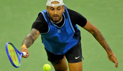 Kyrgios in tears: Wrist injury ends Indian Wells