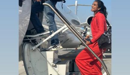 Sindhu's Jet-Set Entry Sparks Buzz