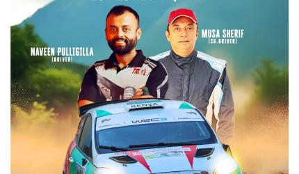 WRC: Pulligilla-Sherif set for historic Indian debut