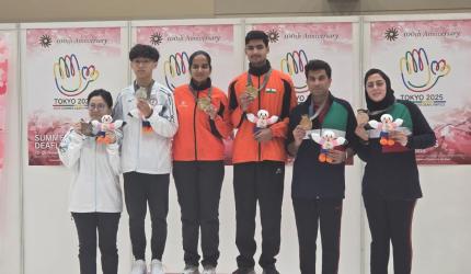 Deaflympics: Abhinav, Pranjali win mixed team gold
