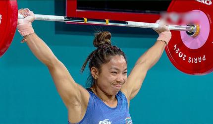 Mirabai Chanu wins silver at World Championships