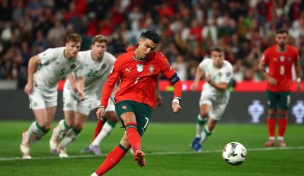 Ronaldo left frustrated as Neves rescues Portugal