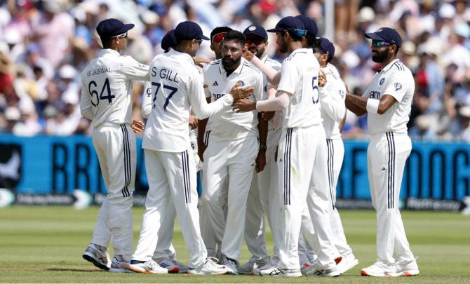 PIX: Siraj puts India in control as England stumble