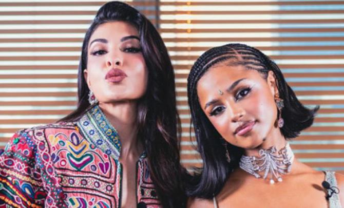 PIX: Tyla Stuns in Nancy Tyagi's Desi-Inspired Glam