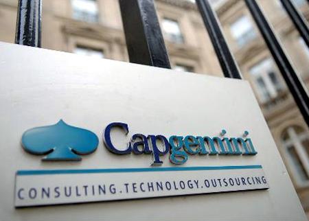 Capgemini logo.