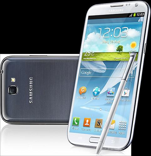 New Galaxy Note II.