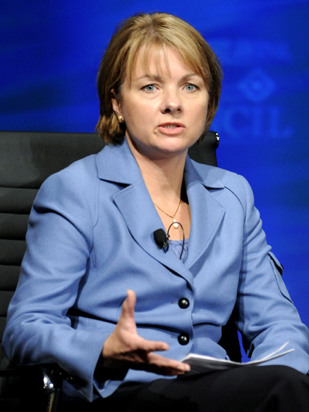 Wellpoint Chair, President and CEO Angela Braly.