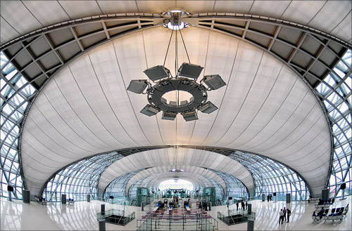 Bangkok Suvarnabhumi International Airport.
