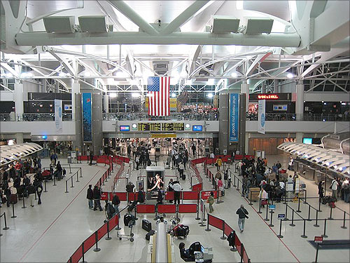 John F Kennedy International Airport.
