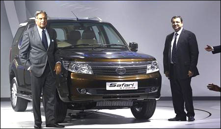 Ratan Tata with Cyrus Mistry, Chairman, Tata Group.