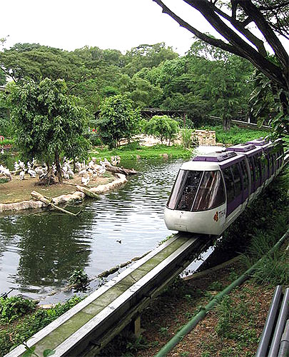Jurong Bird Park Panorail.