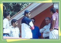Ganguly with the selectors