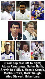 Players involved in match fixing