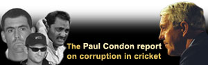 The Paul Condon report on corruption in cricket